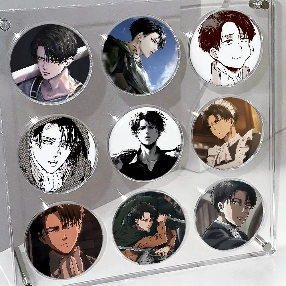 Levi Jewelry & Watches Inc - L-Levi A-Ackerman Badges Tinplate Soft Button