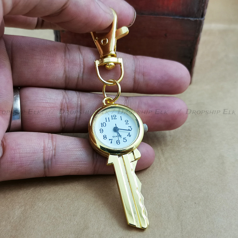 Jewelry Type Watches - Watch Pocket Keychain Pendant Key Vintage