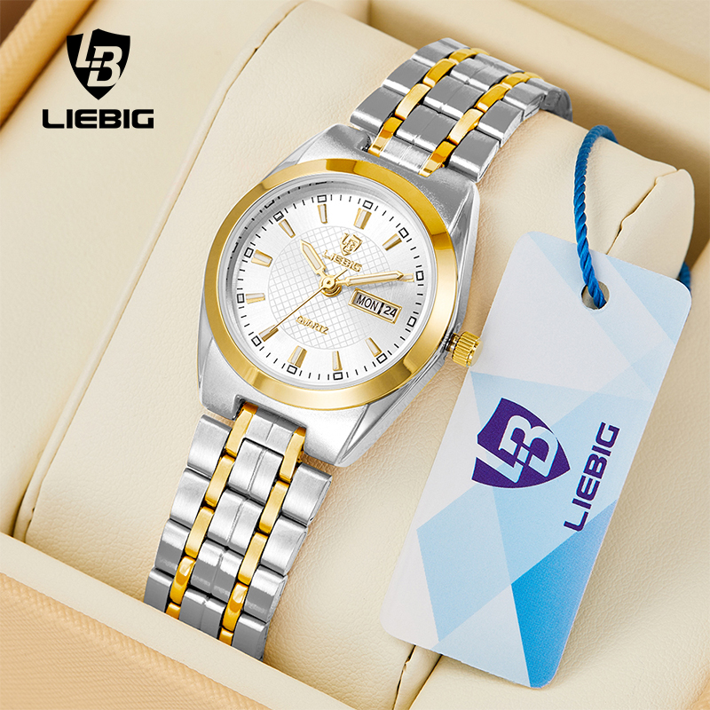 Jewelry Style Watches - LIEBIG Luxury Stainless Steel Watches Men