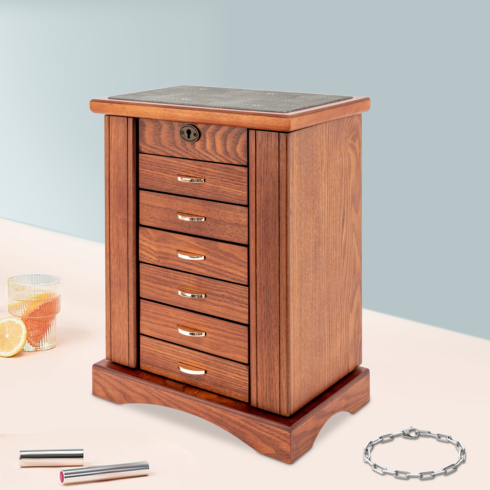 7 Layers Large Jewelry Box wit - Jewelry And Watches Stores recensione e prezzo