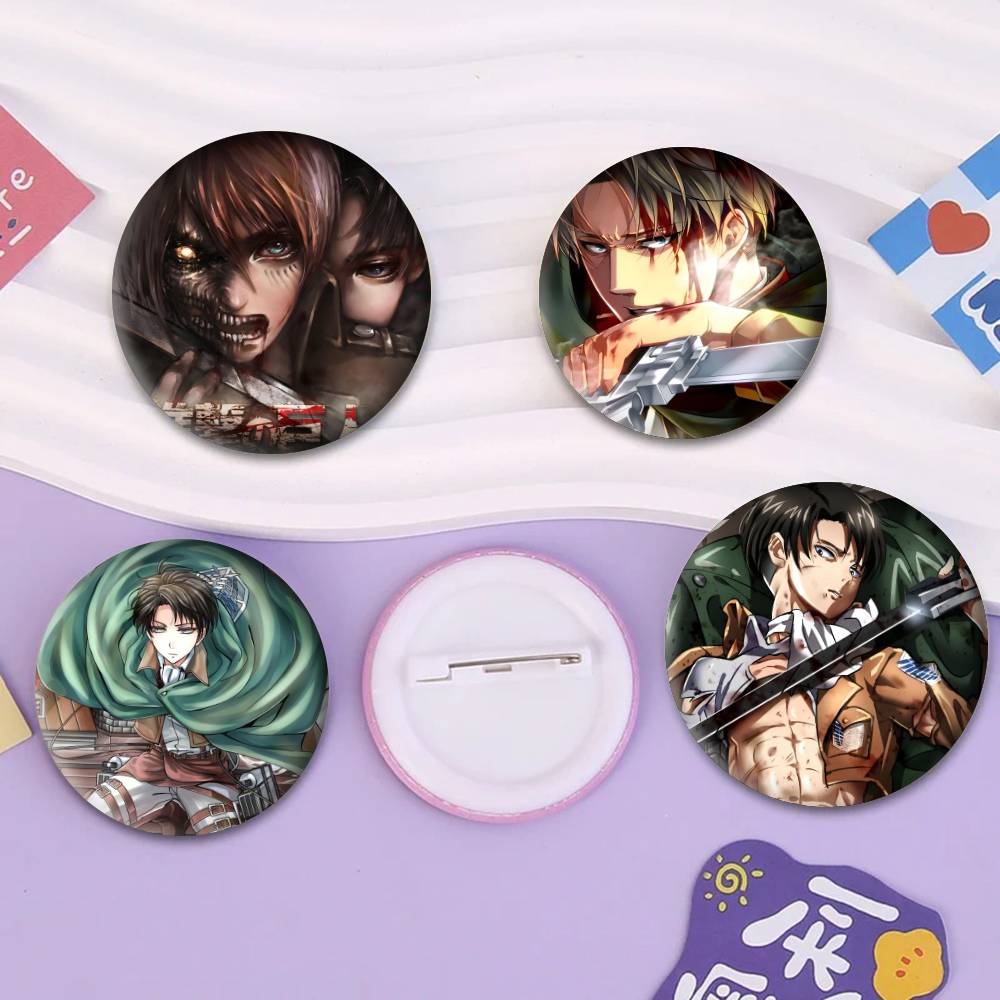 Anime L-LEVI ACKERMAN Badge Ti - Levi Jewelry & Watches Inc recensione e prezzo