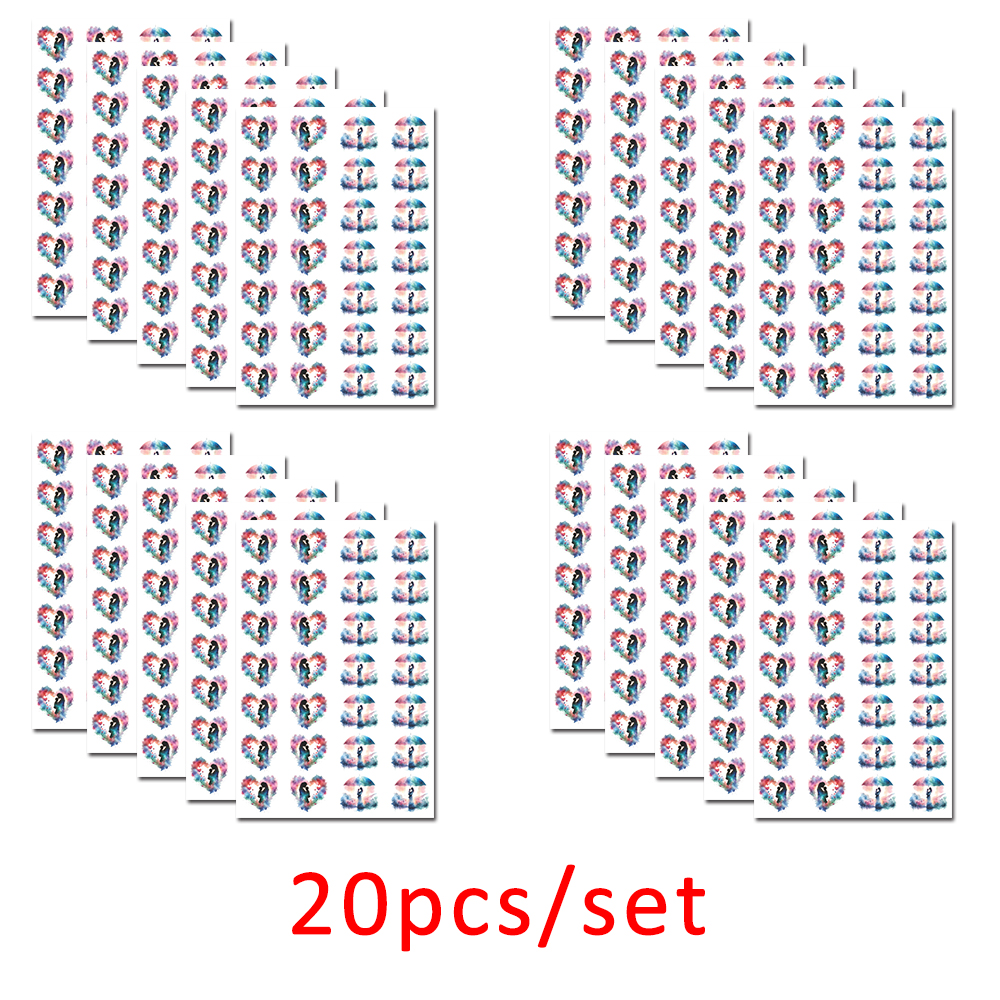 20pcs/set Heart Mother's Day P - Jewelry & Watches Spółka Z Ograniczoną Odpowiedzialnością Sp Z Oo recensione e prezzo