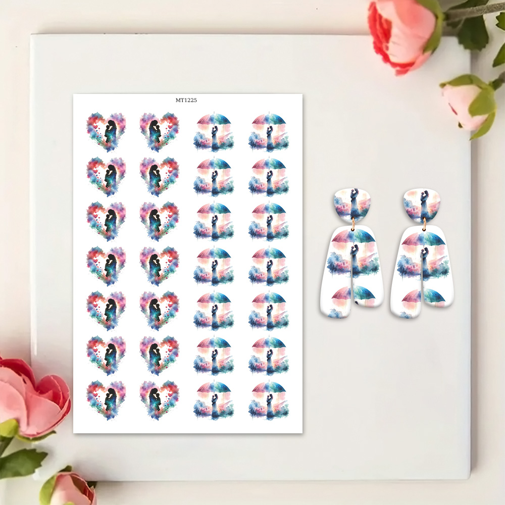 20pcs/set Heart Mother's Day P - Jewelry & Watches Spółka Z Ograniczoną Odpowiedzialnością Sp Z Oo recensione e prezzo