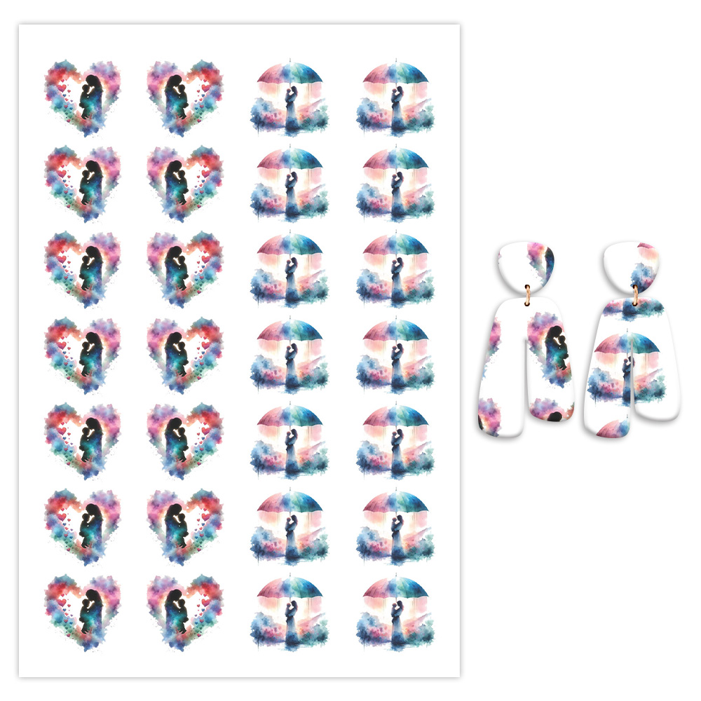 20pcs/set Heart Mother's Day P - Jewelry & Watches Spółka Z Ograniczoną Odpowiedzialnością Sp Z Oo recensione e prezzo