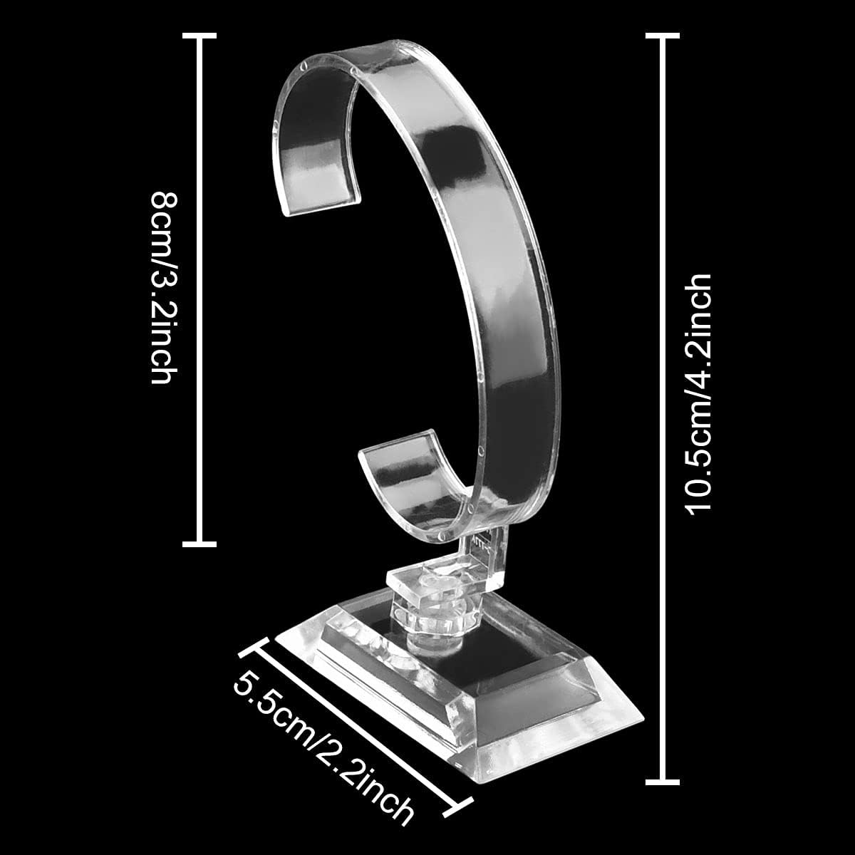 Wholesale 10PCS Transparent Ac - Jewelry And Watches Inc recensione e prezzo