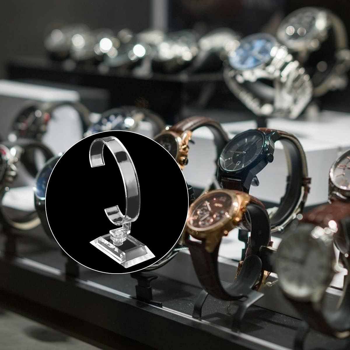 Wholesale 10PCS Transparent Ac - Jewelry And Watches Inc recensione e prezzo