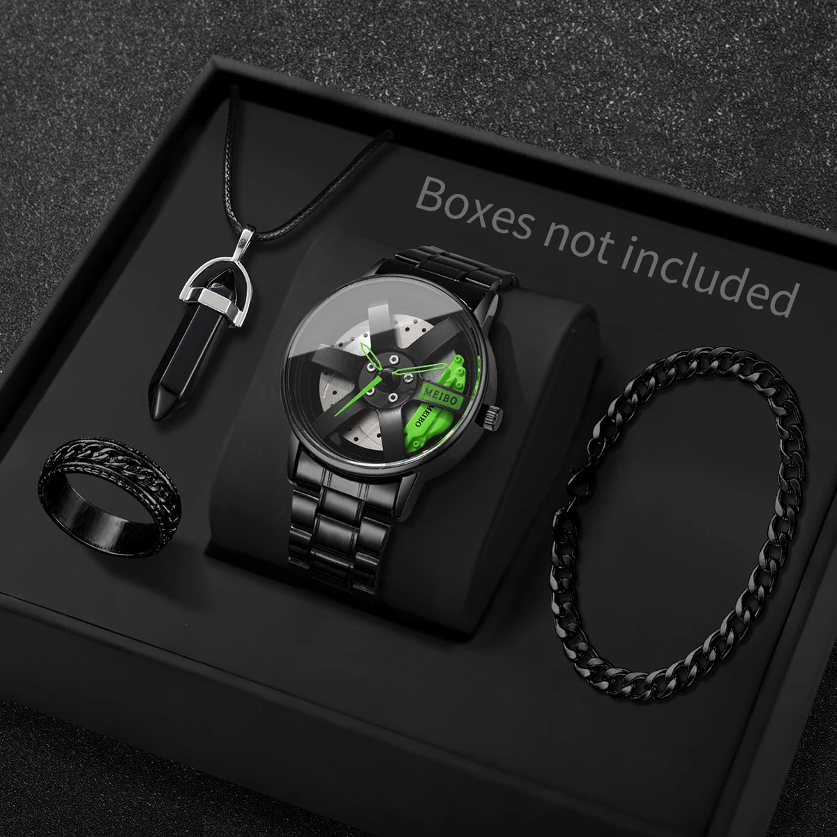 4PCS/Set Fashion 3d Car Wheel  - Jewelry Type Watches recensione e prezzo