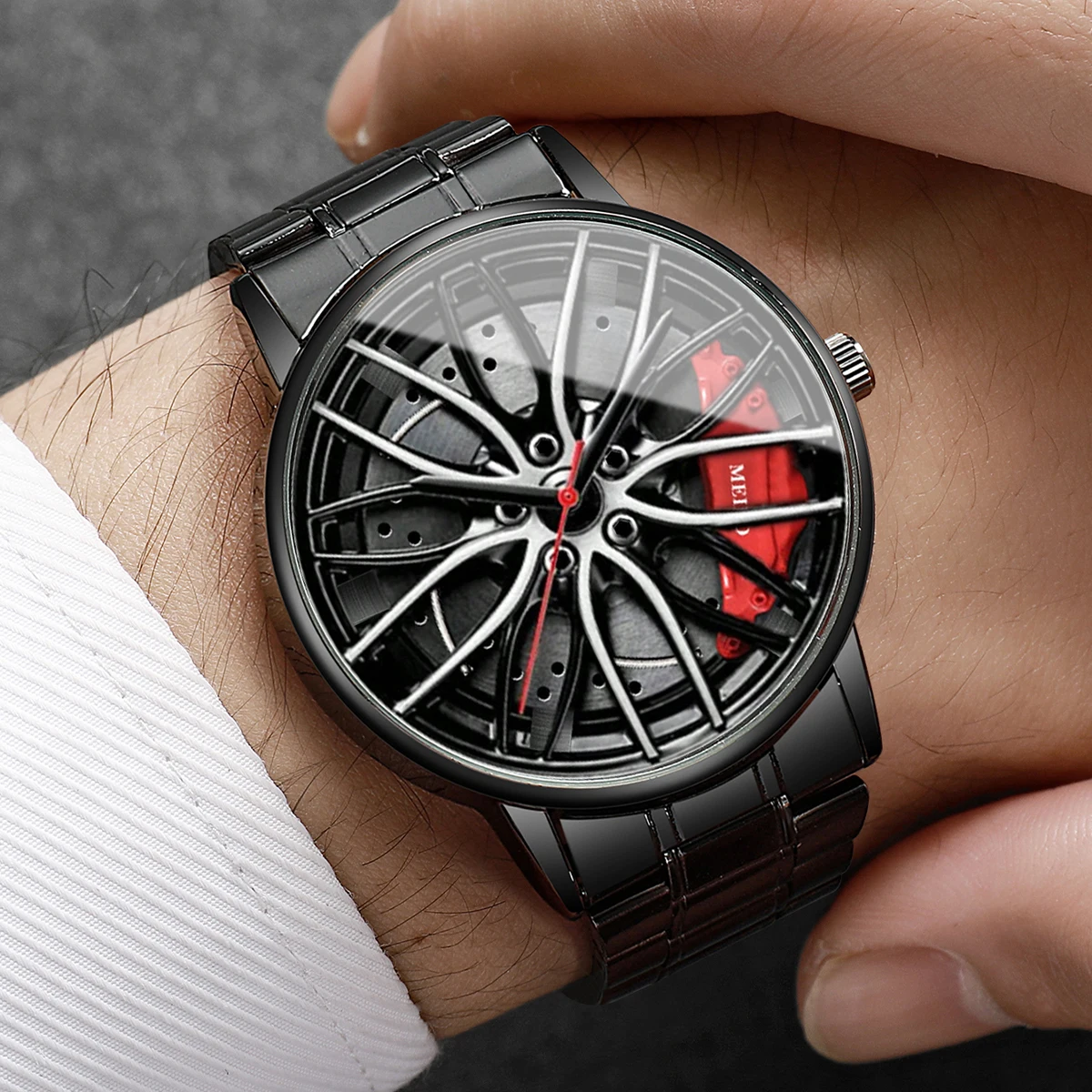4PCS/Set Fashion 3d Car Wheel  - Jewelry Type Watches recensione e prezzo
