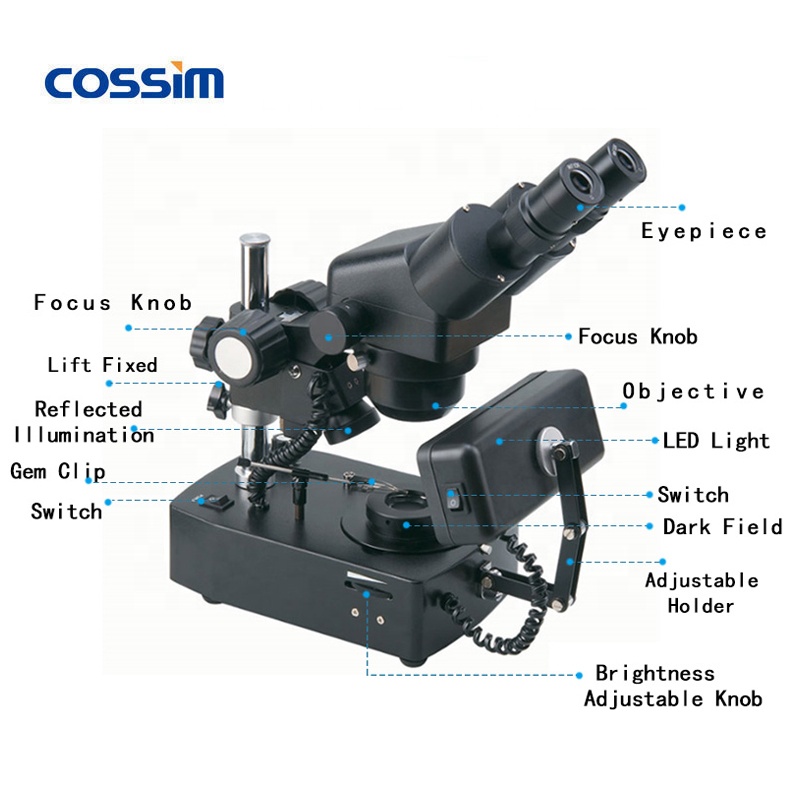 VGM400 10X~160X Gem Binocular  - Jewelry & Watches Spółka Z Ograniczoną Odpowiedzialnością Sp Z Oo recensione e prezzo