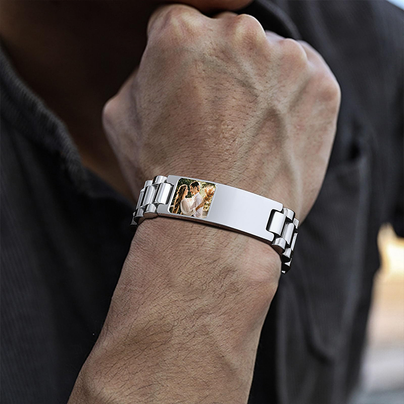 Custom Picture Text Bracelet W - Jewelry Type Watches recensione e prezzo