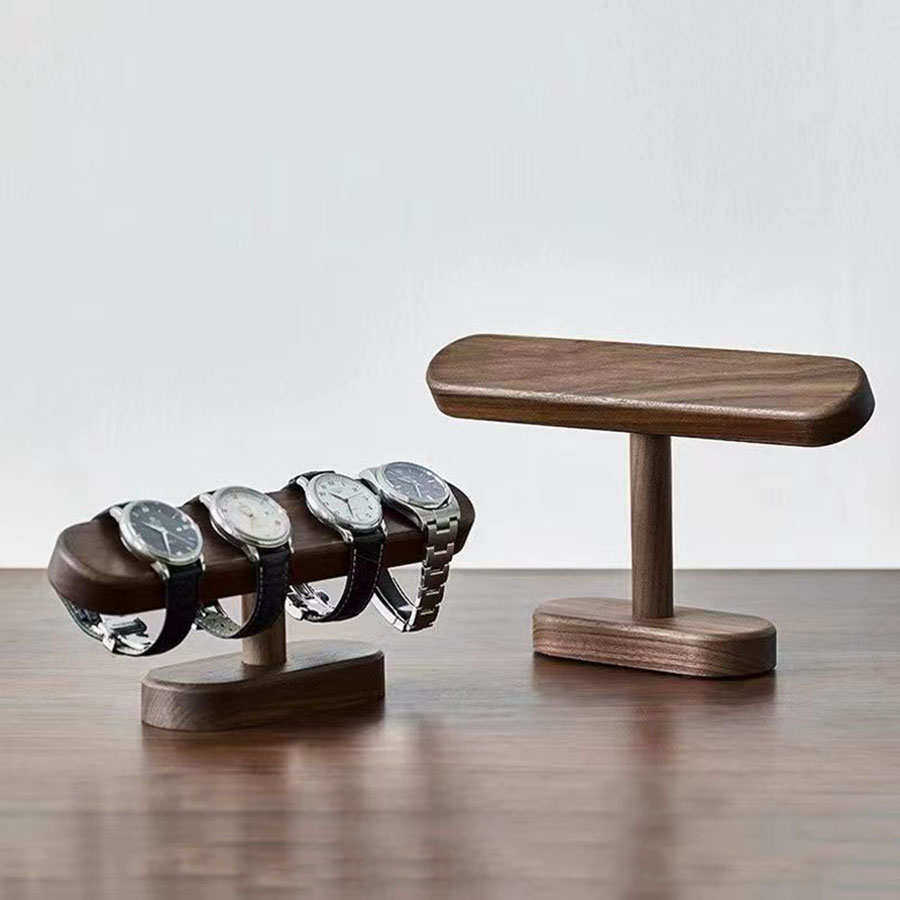 Creative Solid Walnut Wood Jew - Jewelry And Watches Stores recensione e prezzo
