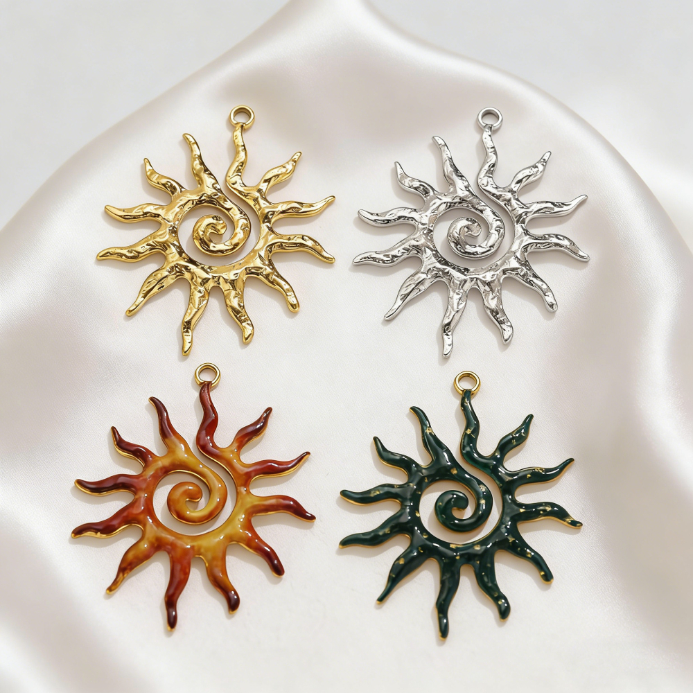 5PCS Stainless Steel Vintage S - Moon Star Earrings recensione e prezzo