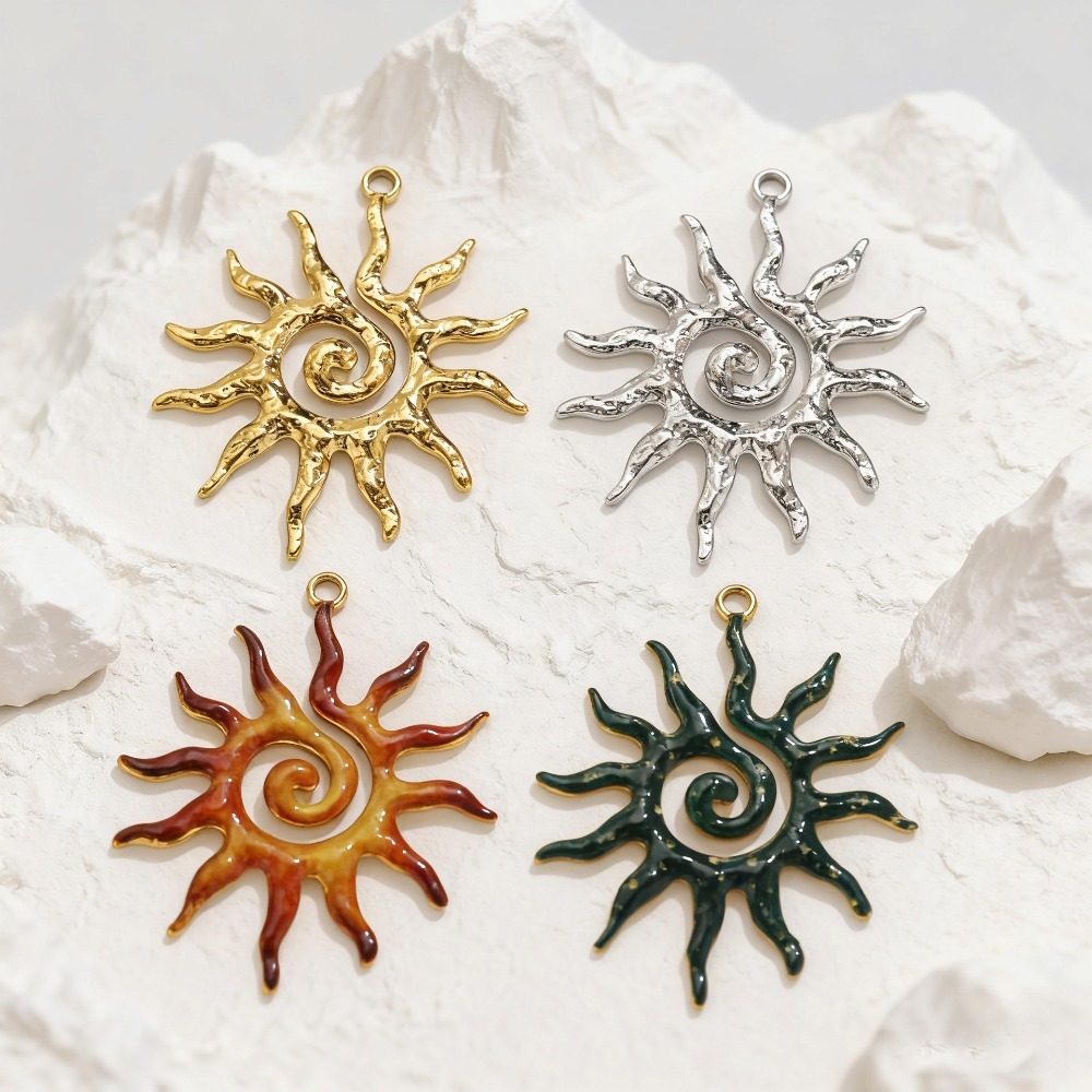 5PCS Stainless Steel Vintage S - Moon Star Earrings recensione e prezzo