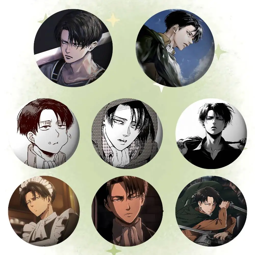 L-Levi A-Ackerman Badges Tinpl - Levi Jewelry & Watches Inc recensione e prezzo