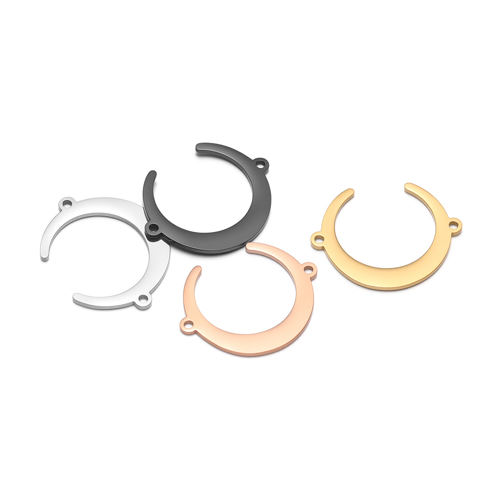 5pcs Stainless Steel Moon Pend - Moon Star Earrings recensione e prezzo