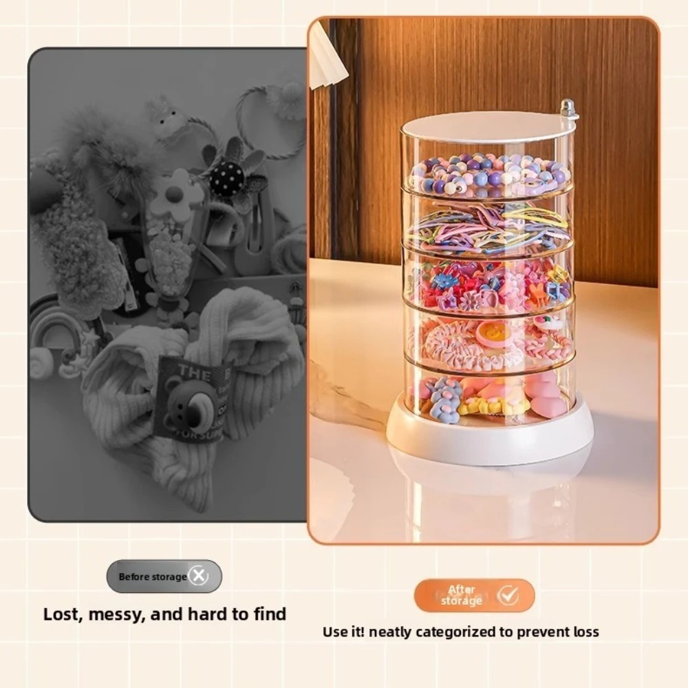 360 Rotating Clear Hair Access - Jewelry & Watches Spółka Z Ograniczoną Odpowiedzialnością Sp Z Oo recensione e prezzo