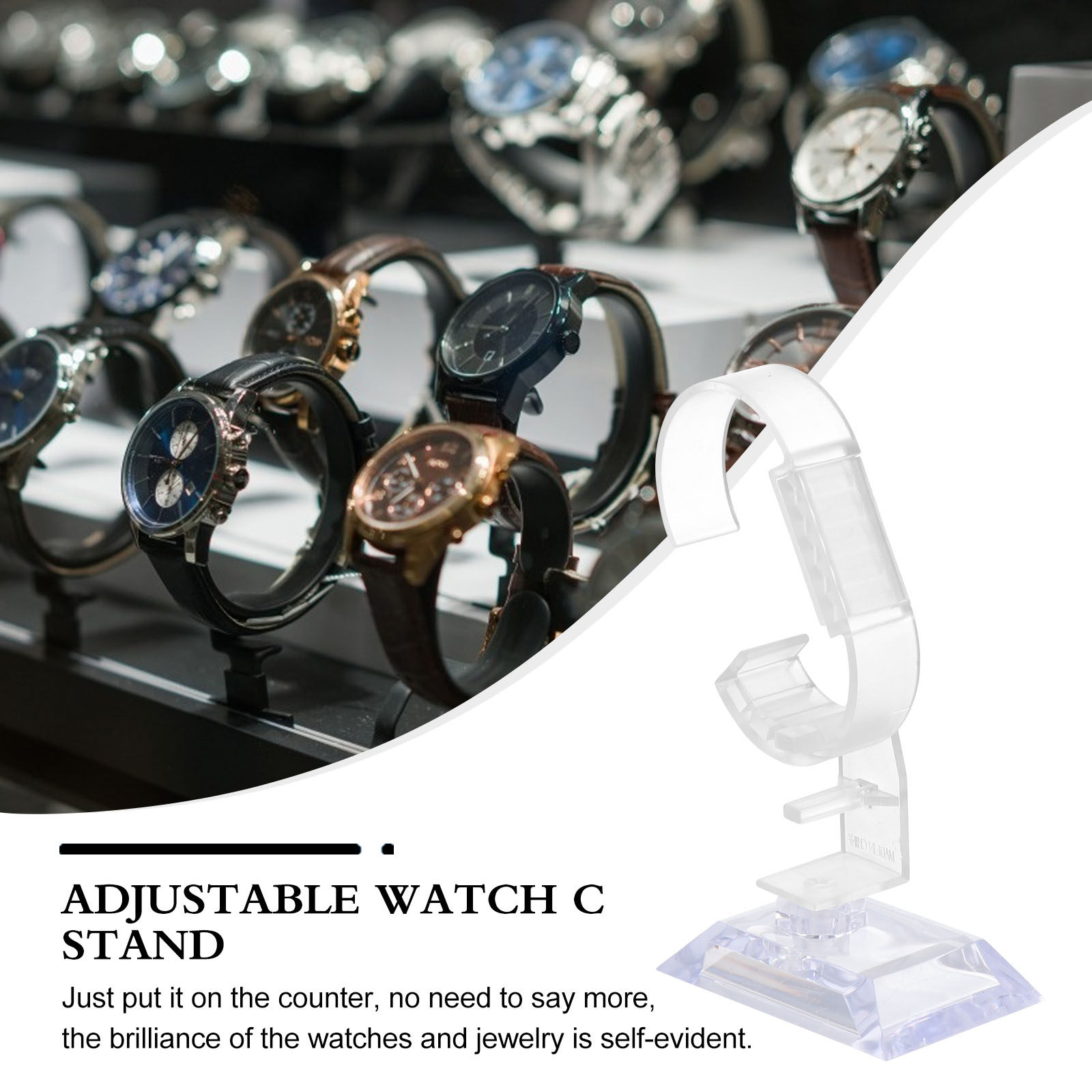 10Pcs Plastic Watch Display St - Jewelry And Watches Inc recensione e prezzo