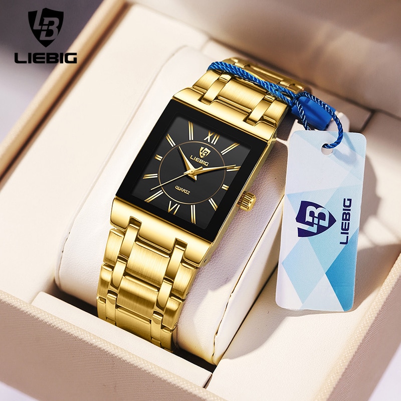 LiEBIG Luxury Golden Quartz Wr - Jewelry Style Watches recensione e prezzo