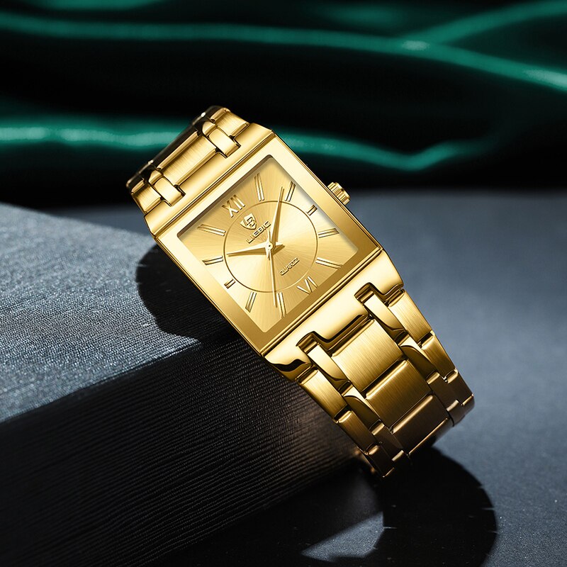 LiEBIG Luxury Golden Quartz Wr - Jewelry Style Watches recensione e prezzo