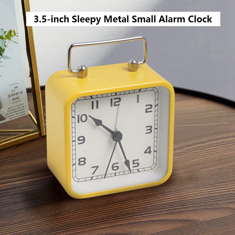 Small Metal Square Alarm Clock - Watches & Jewelry Repair Center New York recensione e prezzo
