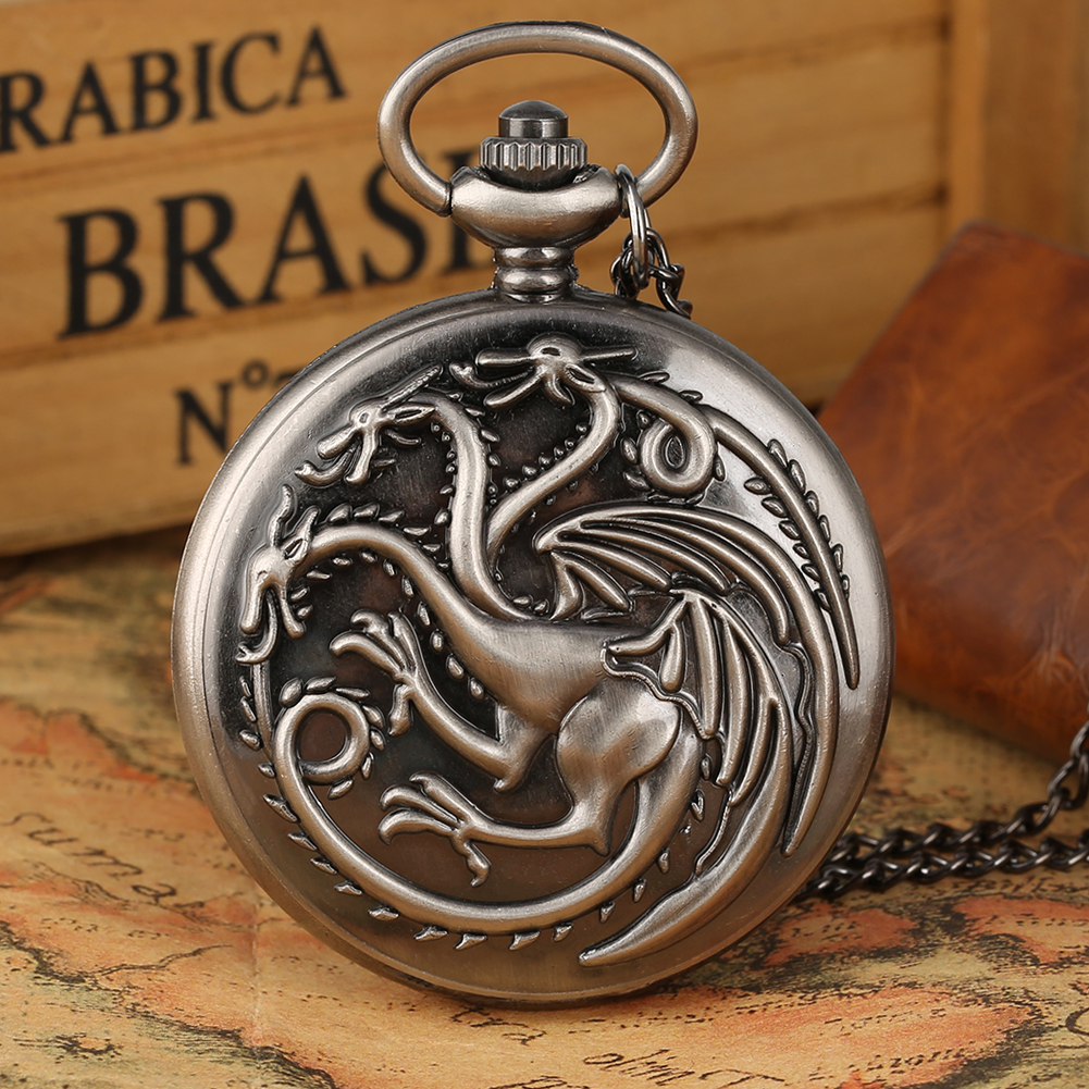 Retro Gray Three-headed Fire D - Vintage Jewelry Watches Women recensione e prezzo
