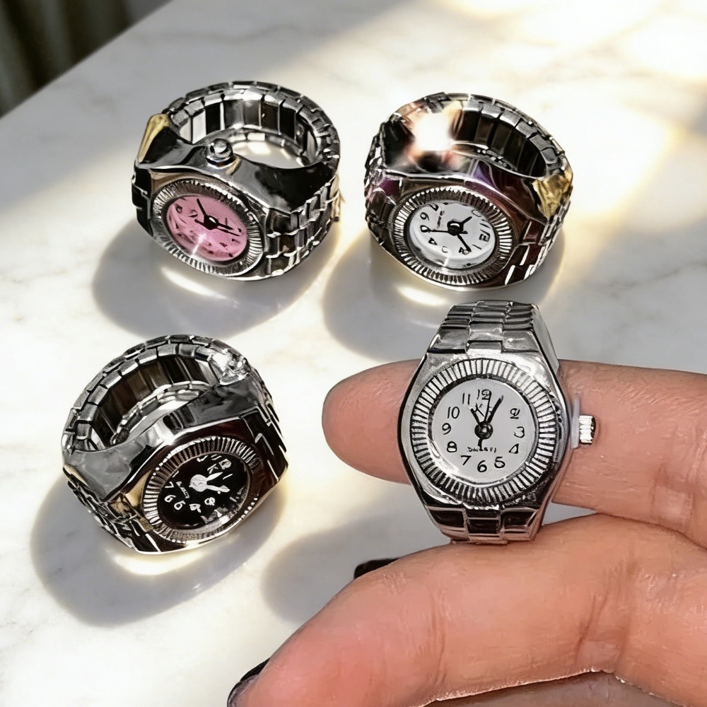 Vintage Punk Quartz Finger Wat - Vintage Jewelry Watches Women recensione e prezzo