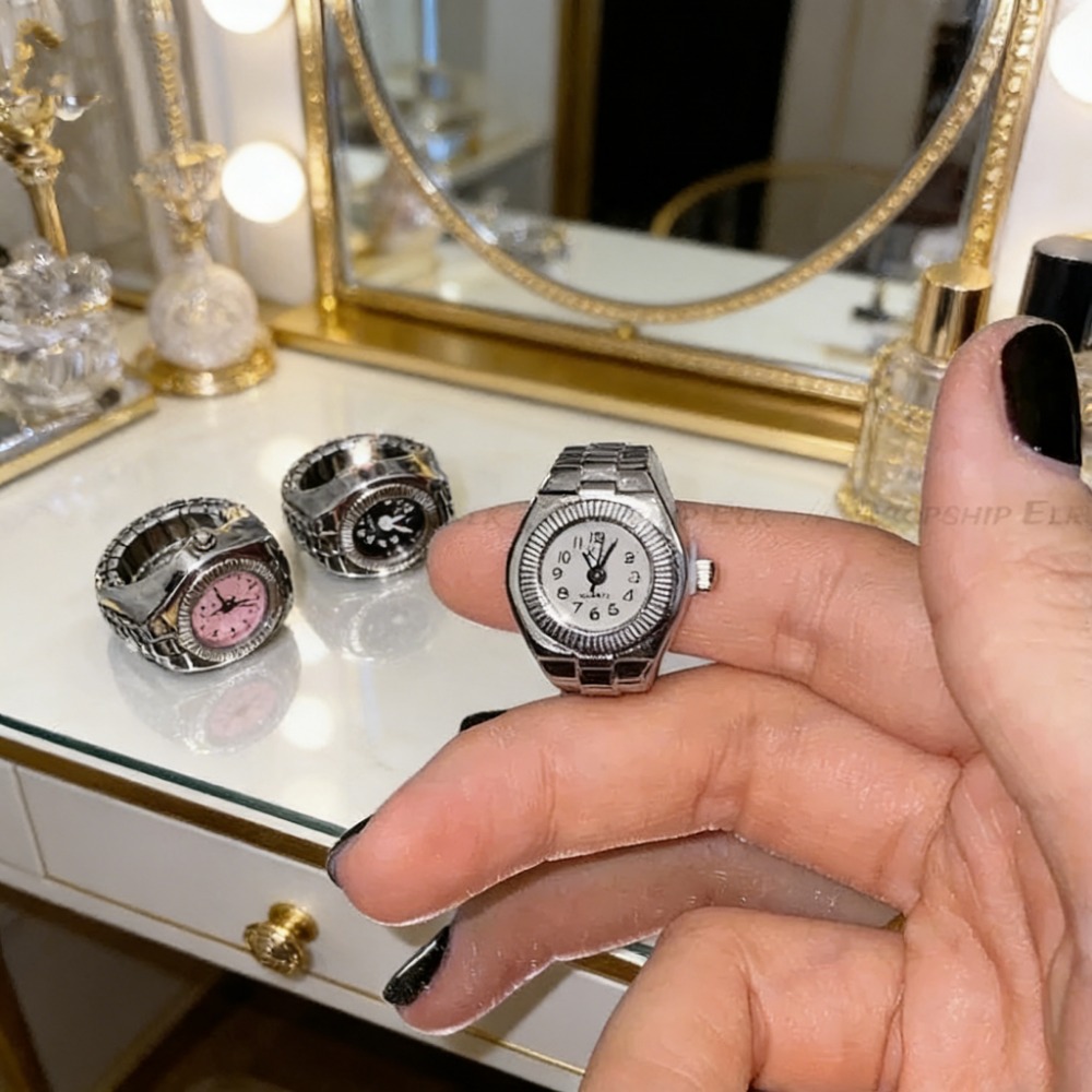 Vintage Punk Quartz Finger Wat - Vintage Jewelry Watches Women recensione e prezzo