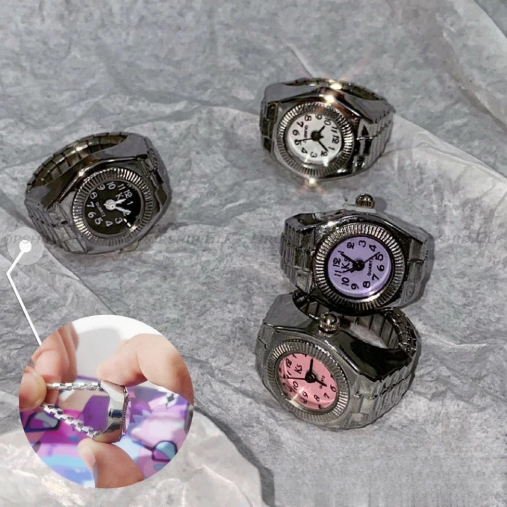 Vintage Punk Quartz Finger Wat - Vintage Jewelry Watches Women recensione e prezzo