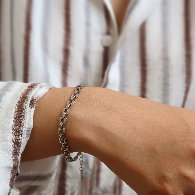 Stainless Steel Watch Strap Br - Vintage Jewelry Watches Women recensione e prezzo