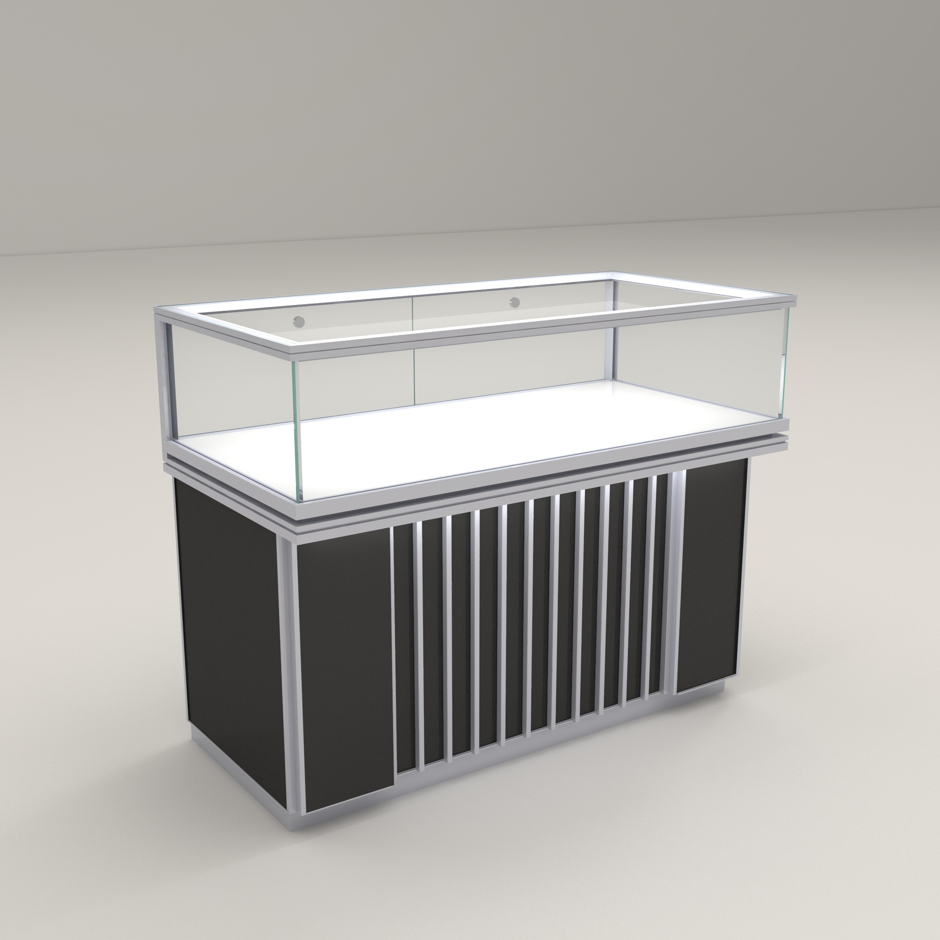Glass jewelry display cabinet  - Jewelry And Watches Stores recensione e prezzo