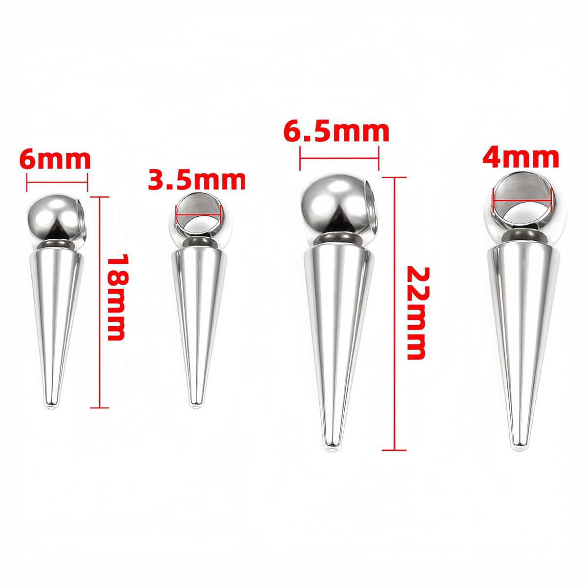 10pcs Retro Cone Charms Pendan - Moon Star Earrings recensione e prezzo