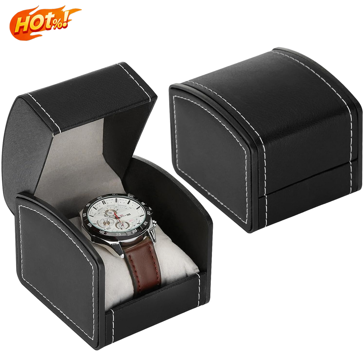 Single Watch Gift Box Portable - Vintage Jewelry Watches Women recensione e prezzo