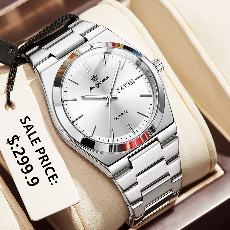 PAAZOMU Fashion Luxury Man Wri - Jewelry Style Watches recensione e prezzo
