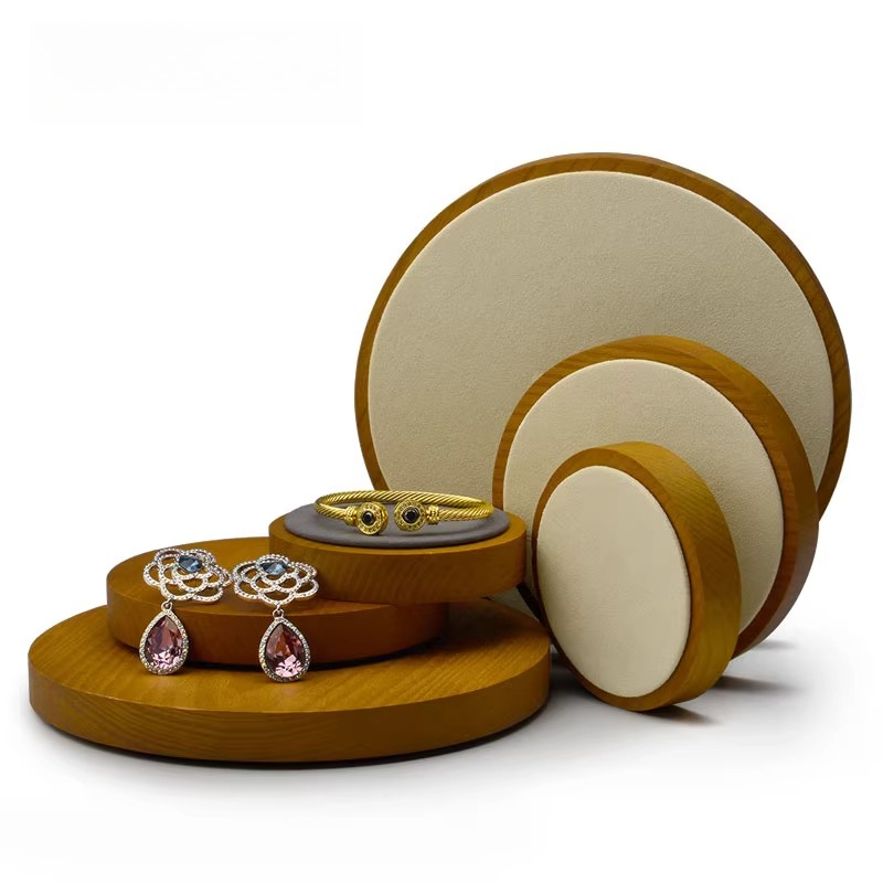 Solid Wood Jewelry Display Tra - Jewelry And Watches Stores recensione e prezzo
