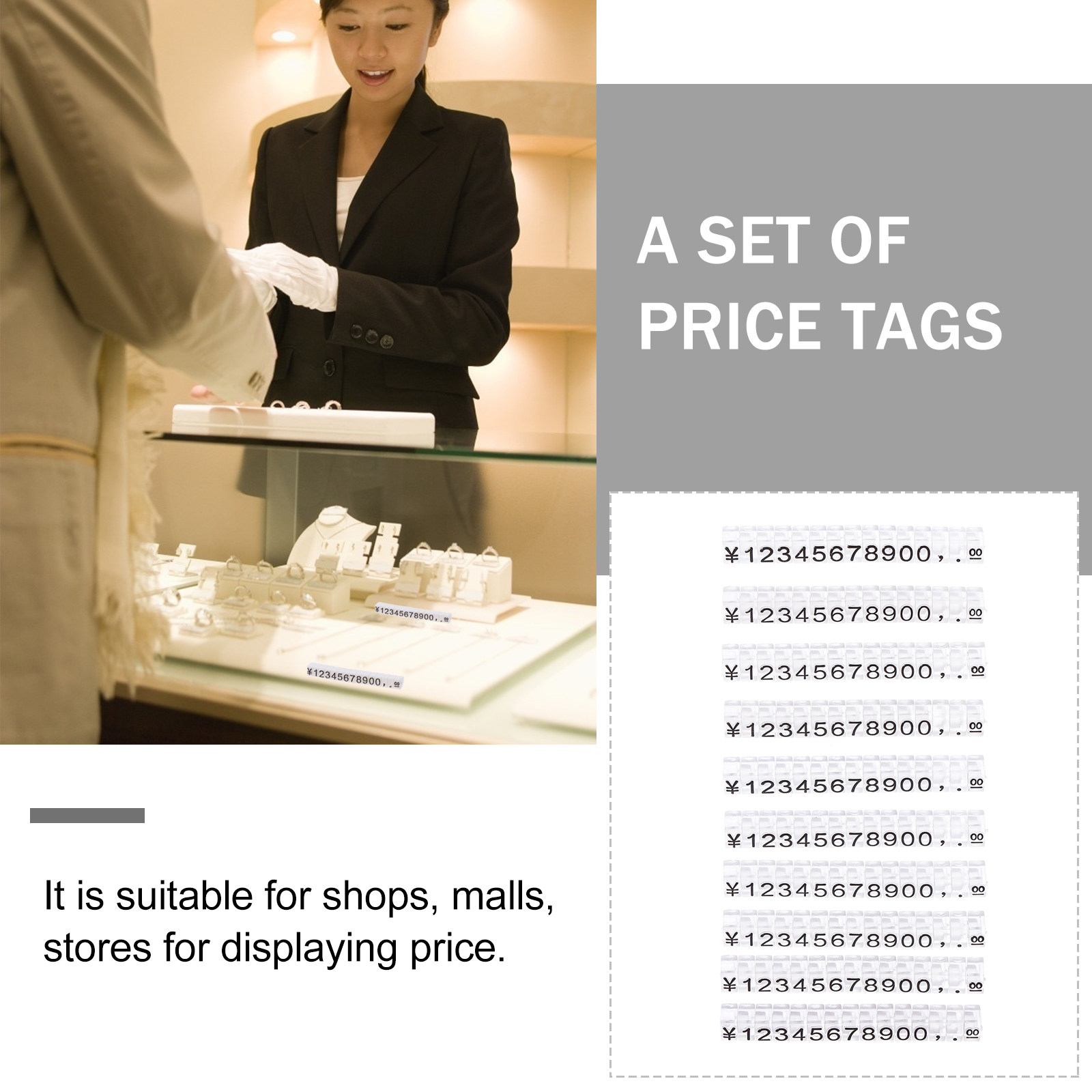 10Pcs Premium Plastic Jewelry  - Jewelry And Watches Stores recensione e prezzo