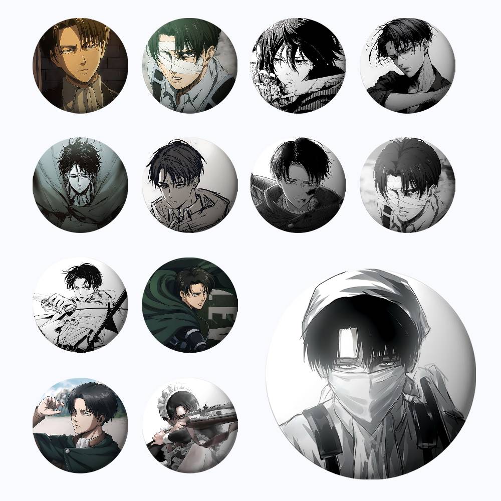A-Attack On Titan Levi Badges  - Levi Jewelry & Watches Inc recensione e prezzo
