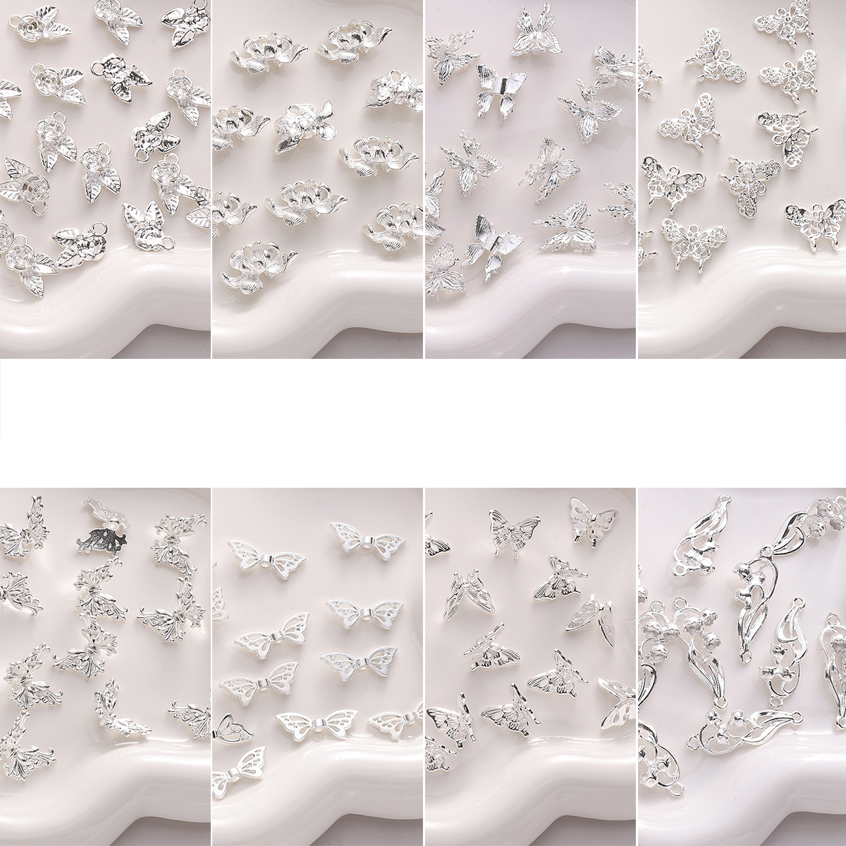 1-5pcs Beads Alloy Vintage Flo - Moon Star Earrings recensione e prezzo
