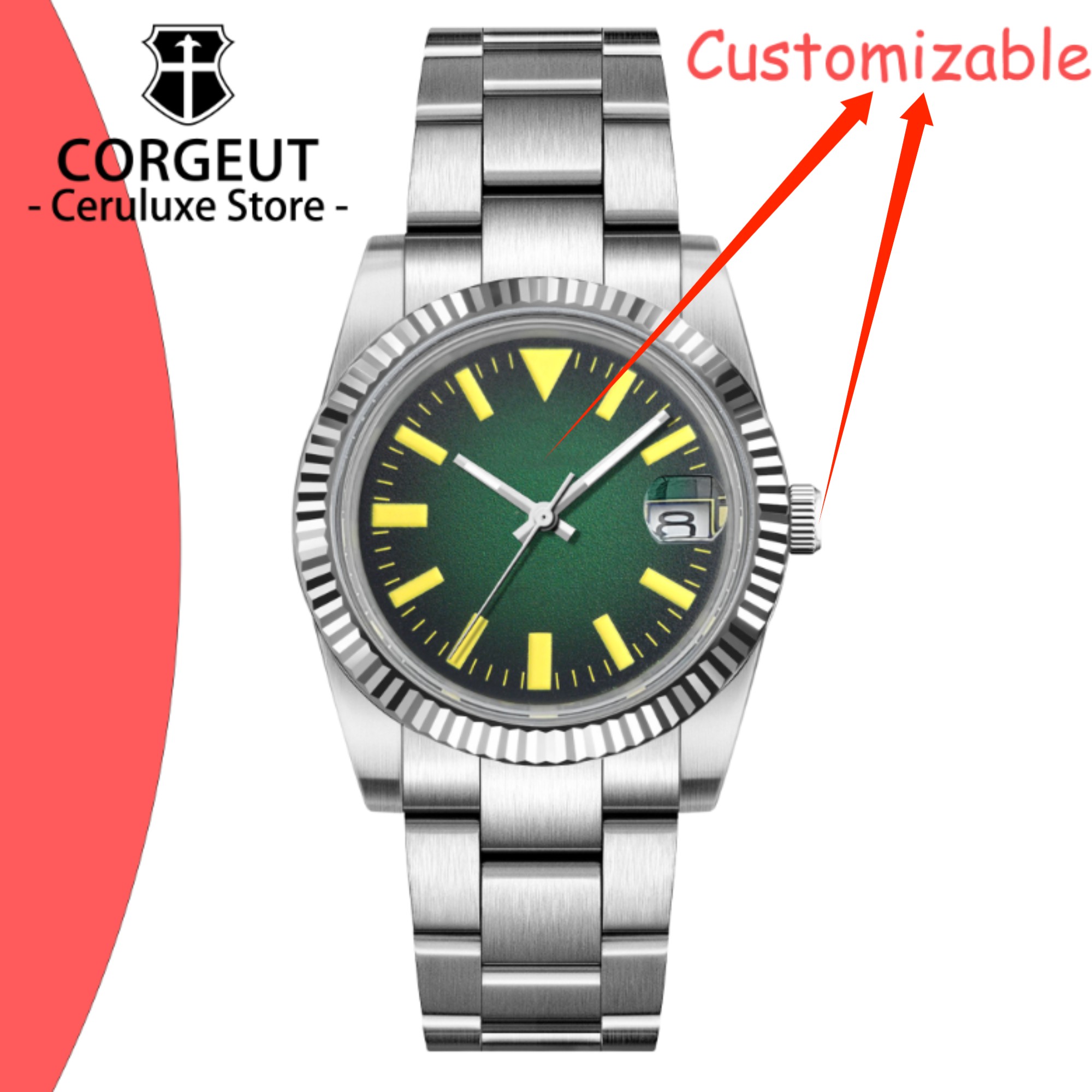 Custom Logo 36/39mm New NH35 A - Jewelry Style Watches recensione e prezzo