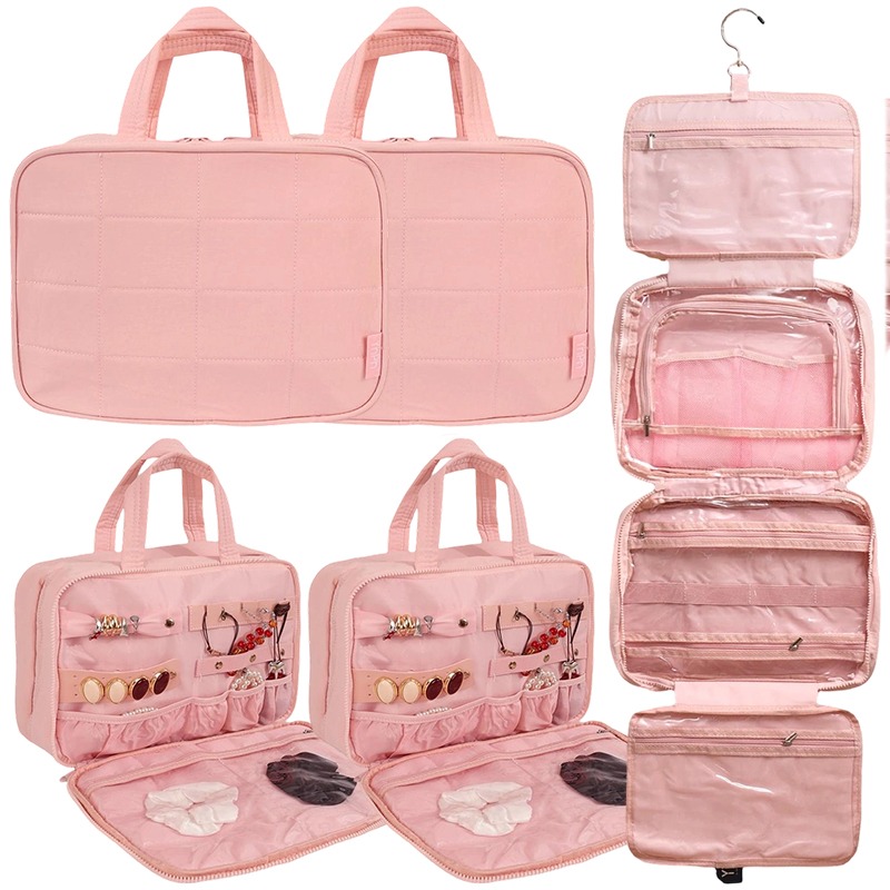Travel Hanging Toiletry Bag Je - Jewelry & Watches Spółka Z Ograniczoną Odpowiedzialnością Sp Z Oo recensione e prezzo