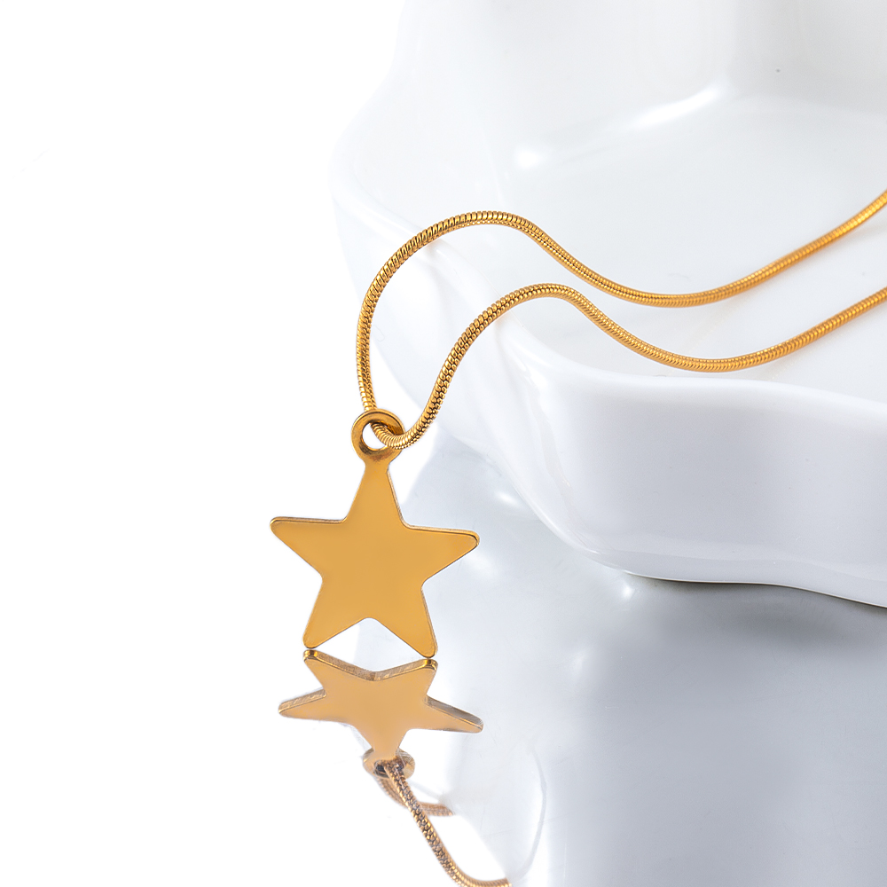 20pcs Stainless Steel Flat Sta - Moon Star Earrings recensione e prezzo