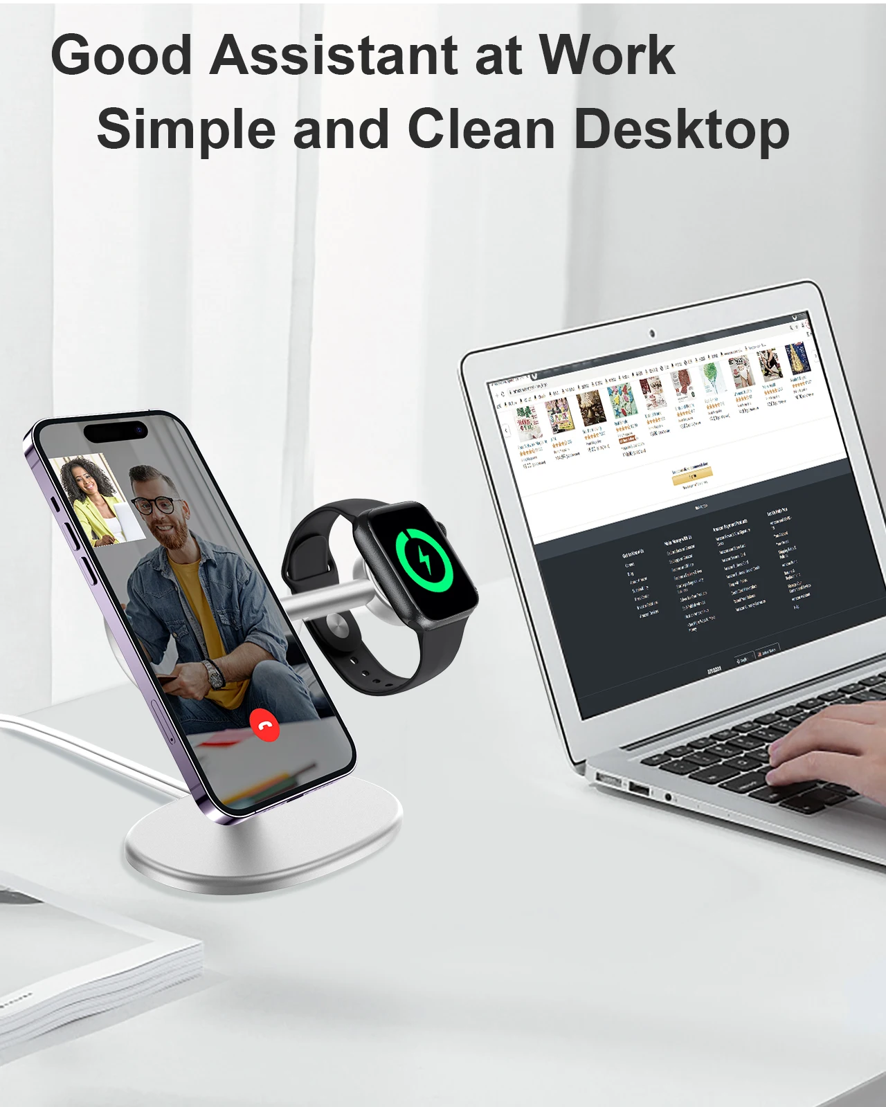 EWA 2-in-1 Desktop Phone Stand - Watches & Jewelry Repair Center New York recensione e prezzo