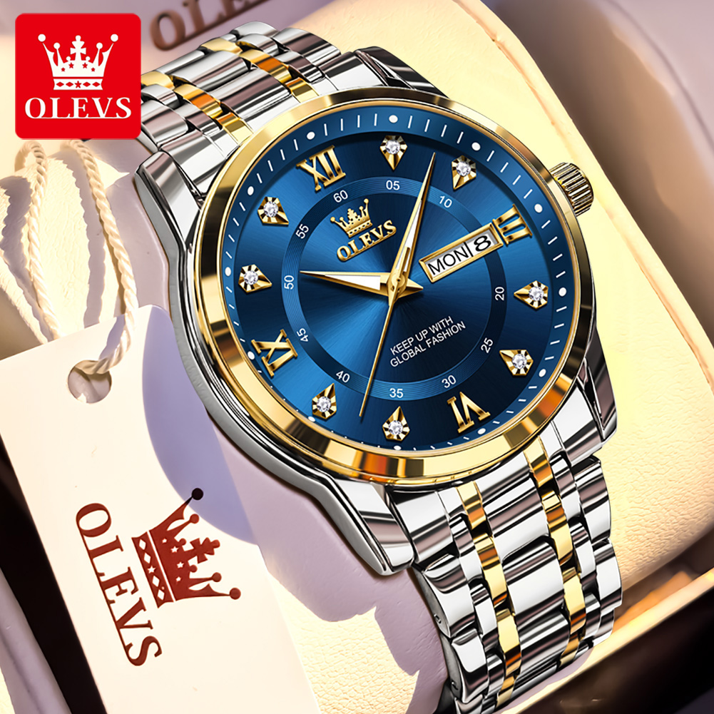 OLEVS Brand Fashion men's watc - Jewelry Style Watches recensione e prezzo