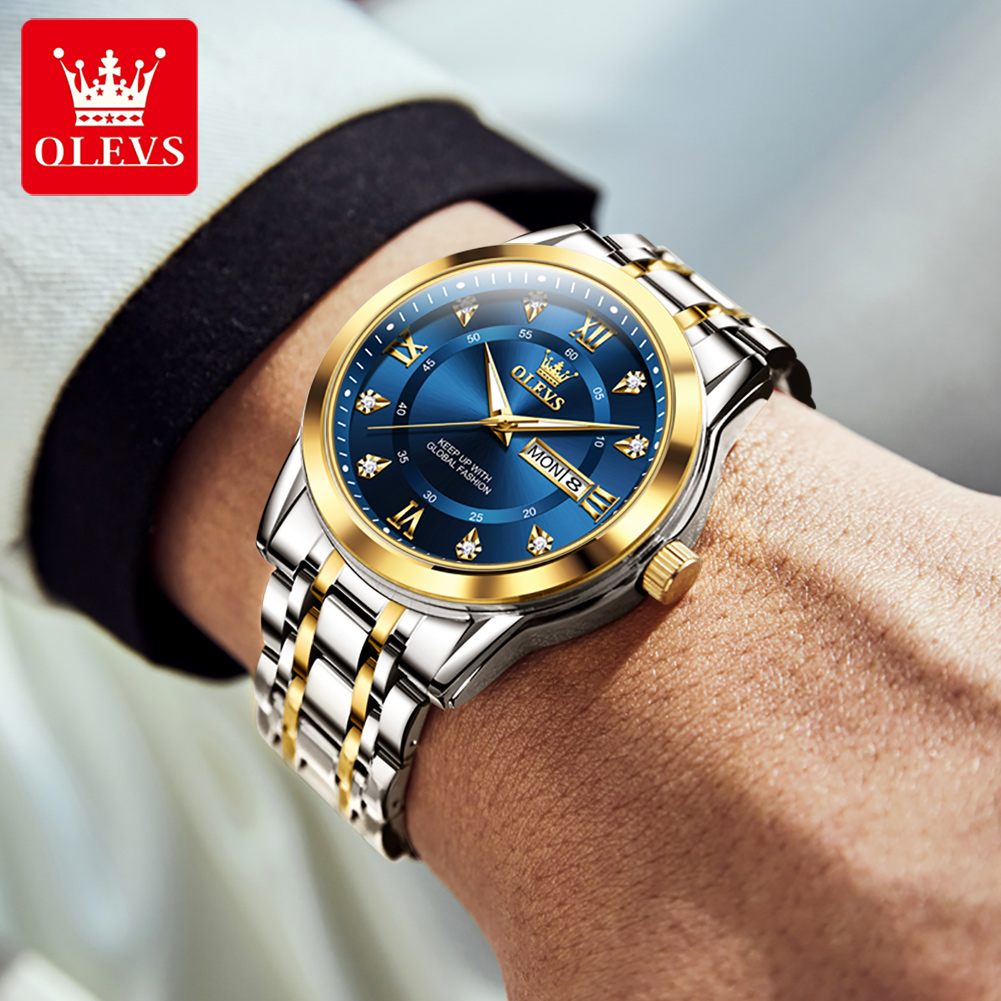OLEVS Brand Fashion men's watc - Jewelry Style Watches recensione e prezzo