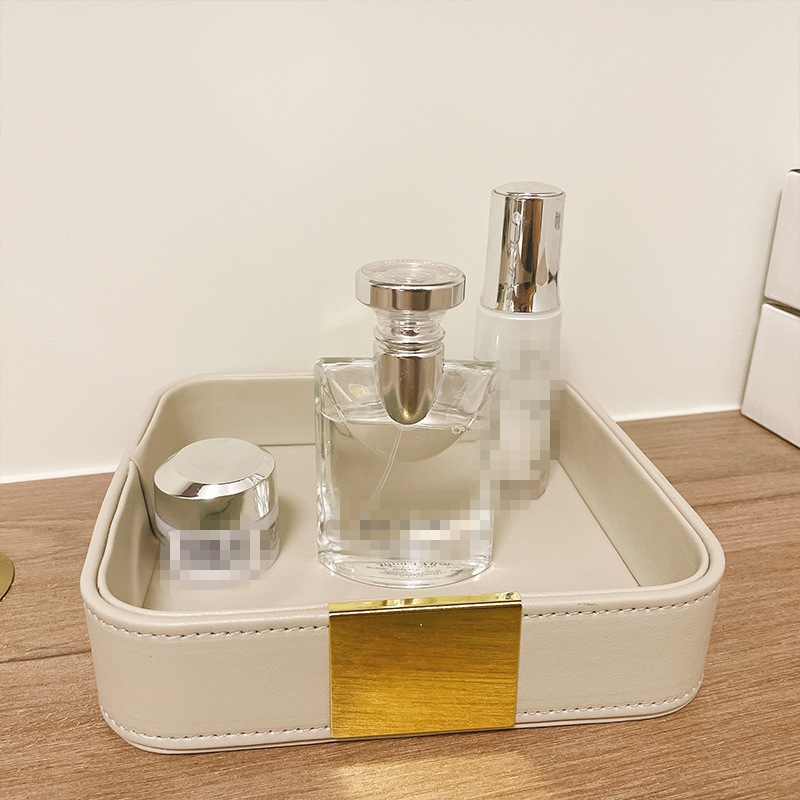 Leather Desk Tray Desktop Stor - Jewelry And Watches Stores recensione e prezzo
