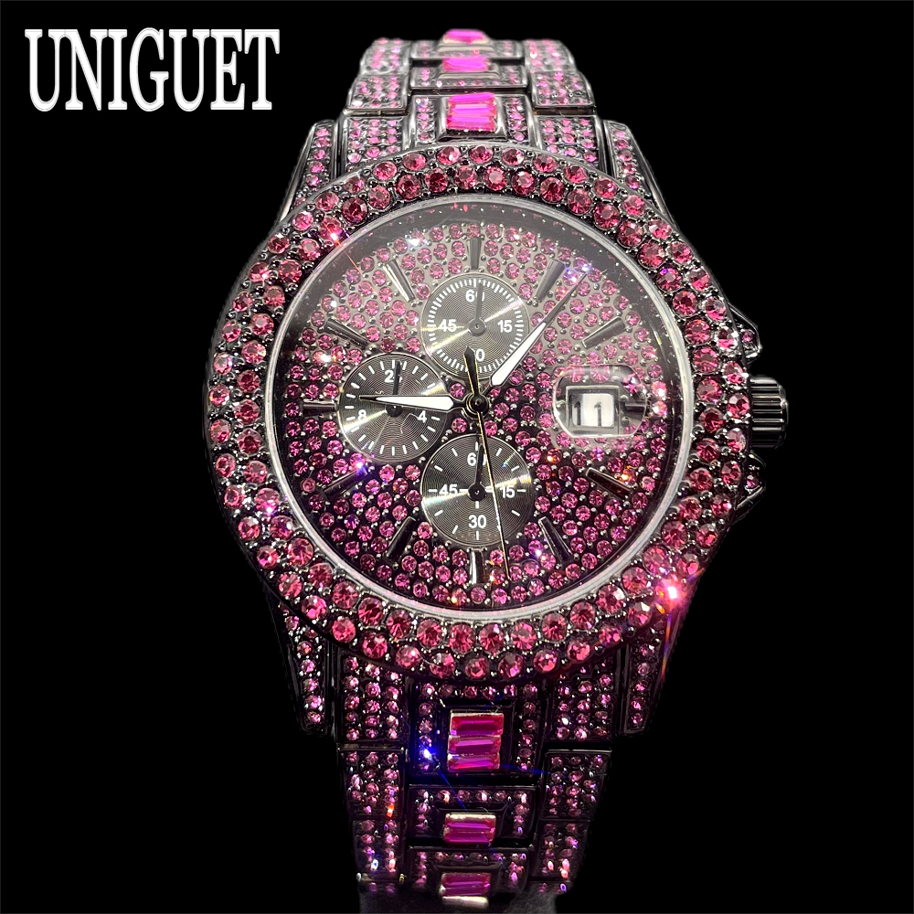 Hot Sell Red Ice Watch For Men - Jewelry Type Watches recensione e prezzo