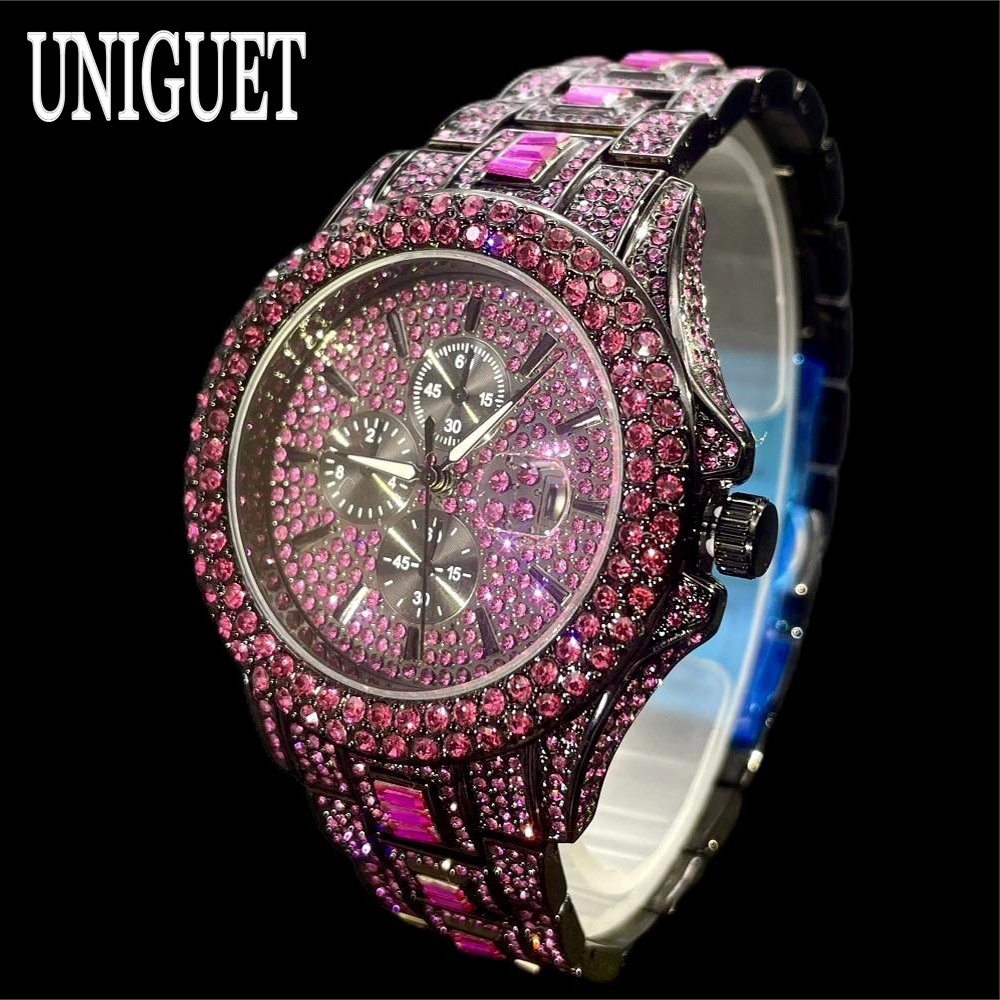 Hot Sell Red Ice Watch For Men - Jewelry Type Watches recensione e prezzo