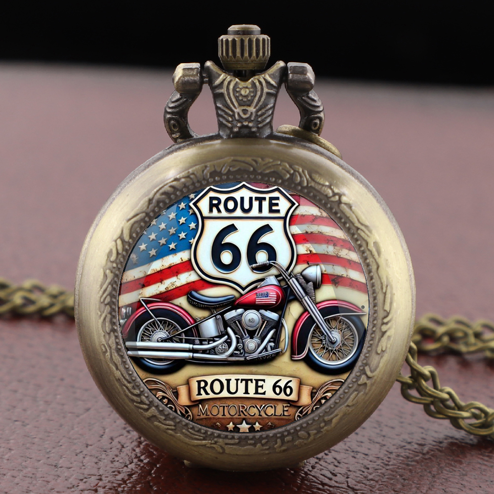 Classic Retro Route 66 Glass D - Vintage Jewelry Watches Women recensione e prezzo