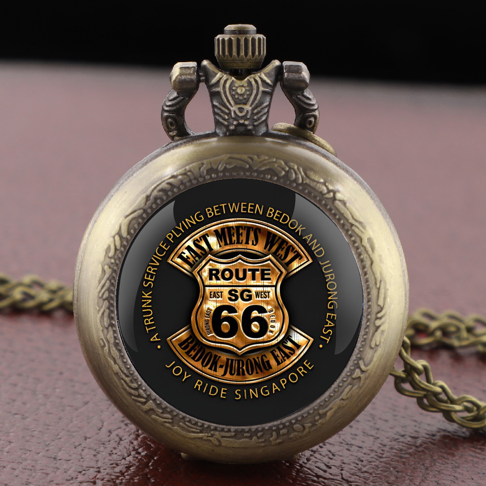 Classic Retro Route 66 Glass D - Vintage Jewelry Watches Women recensione e prezzo