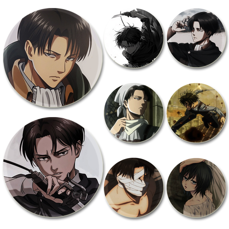 58mm Levi Ackerman Anime Chara - Levi Jewelry & Watches Inc recensione e prezzo