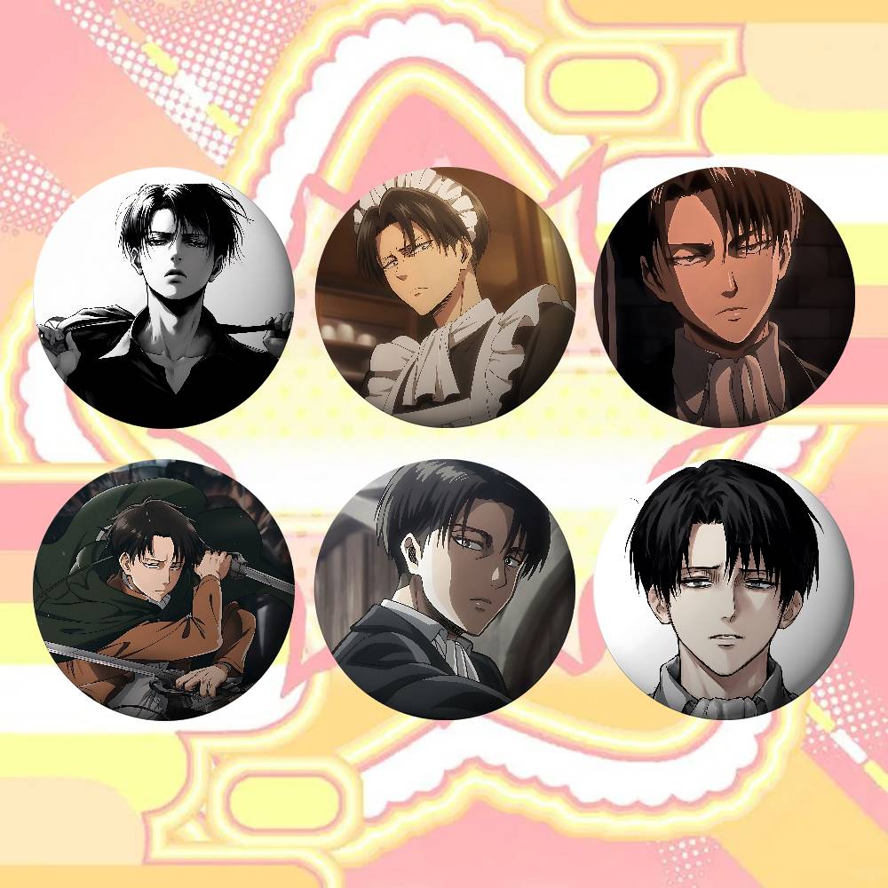 L-Levi A-Ackerman Badges Tinpl - Levi Jewelry & Watches Inc recensione e prezzo
